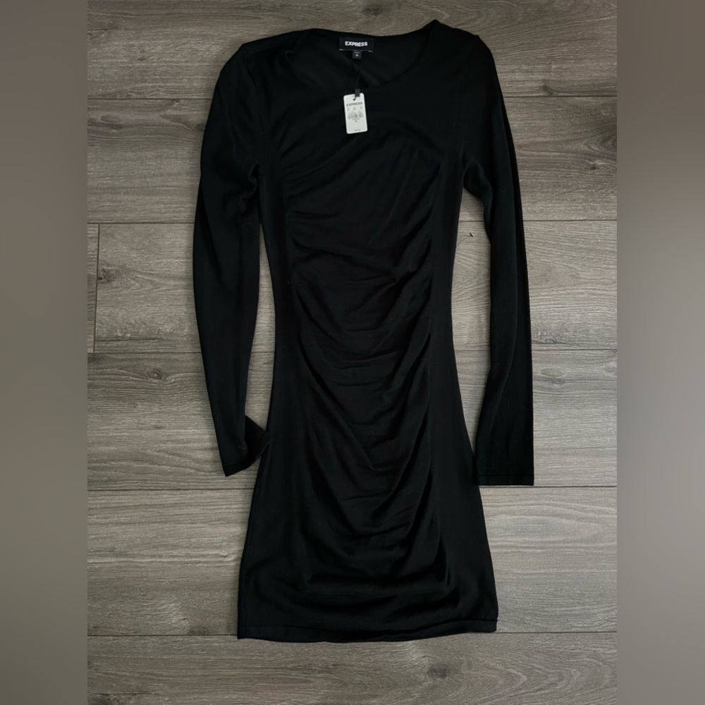 Express rushed dress. Brand new with tags!